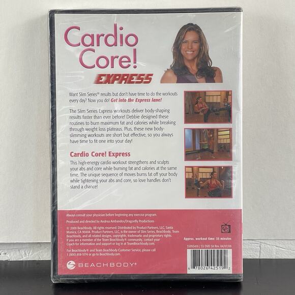 Workout DVDs Beach Body DVD SLIM SERIES New, Unopened Lot of 4 - Picture 9 of 11